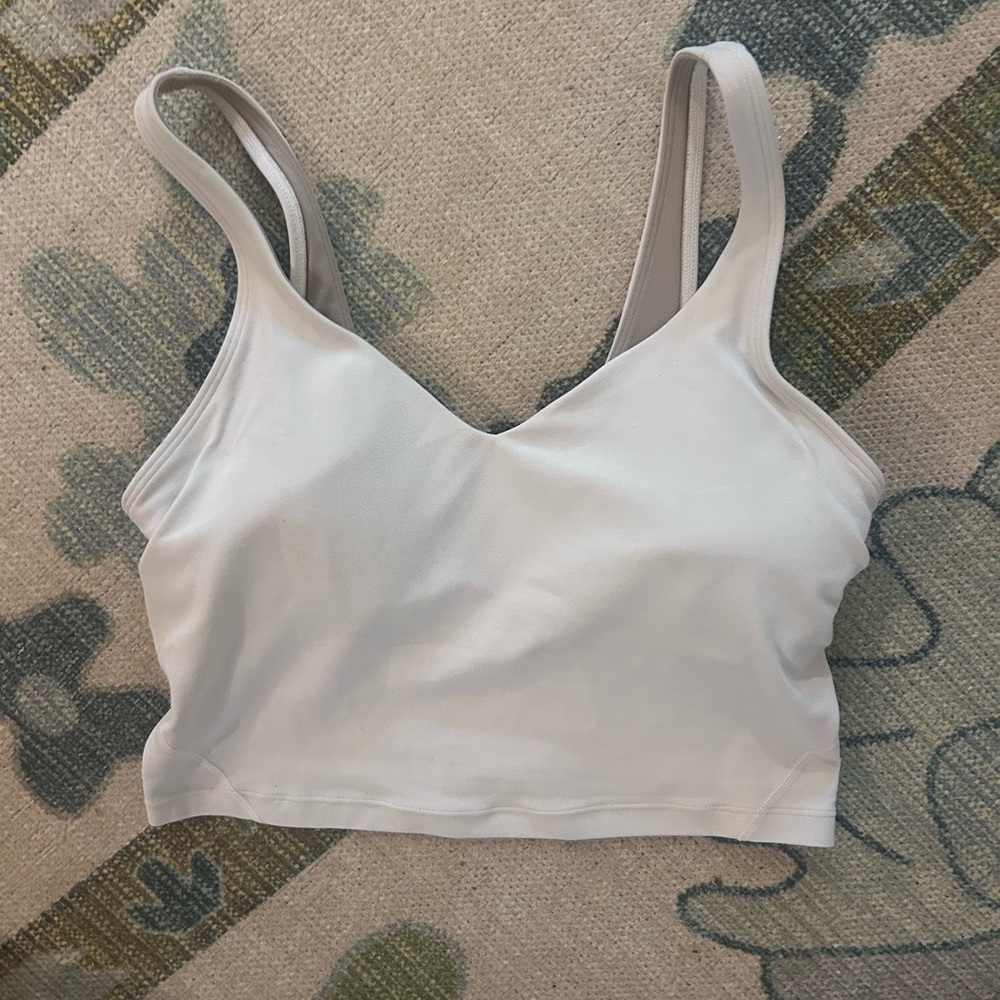Lululemon Align Crop Tank WHITE